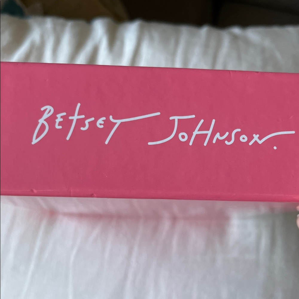 Betsey Johnson Heart-Patterned Pink Wallet - Picture 3 of 4